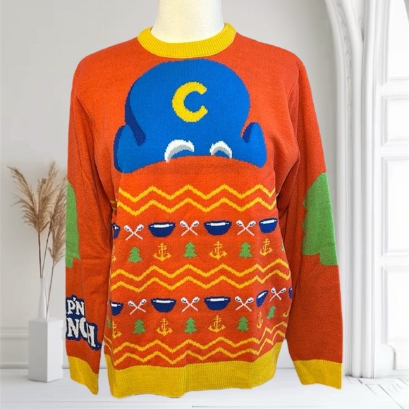 Cap'n Crunch Cereal Sweater Holiday Limited Edition, size Small Unisex - Picture 1 of 12